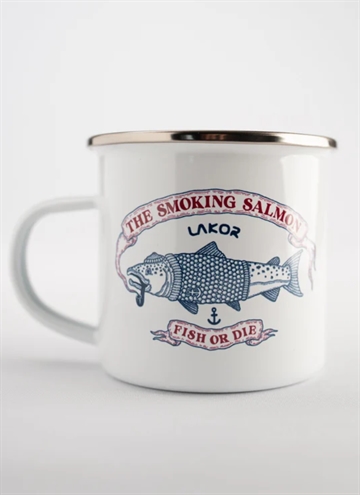 Lakor The Smoking Salmon Emaljekrus 